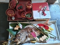 お食い初めの御祝い　初めてのご来店