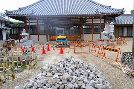 境内地　改修工事