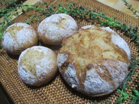 季節のフルーツを使ったパンとお菓子を作りました