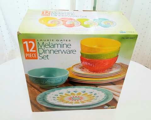 かわいいお皿★Melamine Dinnerware Set