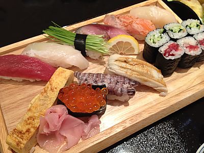 すし道楽海斗で美味しい寿司ランチ（岡崎市）