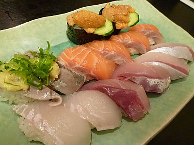 大阪で寿司!すし政中店