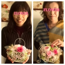 ３月は春の花たっぷりのフラワーレッスンを☆豊田市フラワー教室