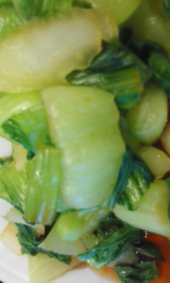 青梗菜のおひたし