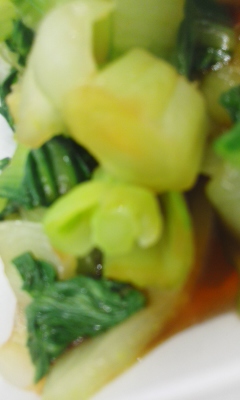 青梗菜のおひたし