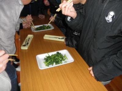 母校・朝日小で食育総合学習会♪