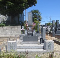 磨きなおして長久手市市営墓地の卯塚墓園へ移転しました。
