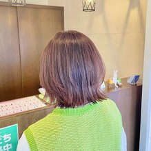 【切りっぱなしボブ&レイヤー】