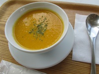 人参の豆乳スープ