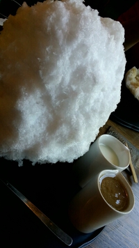 大蔵餅(常滑市)のかき氷