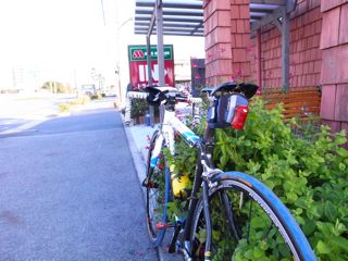 ポカポカ陽気な峠越え