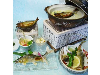 季節到来！とうふやの鮎ランチ