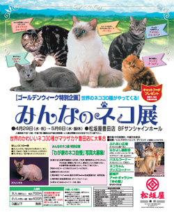 ネコ展　〜仏の心を持つネコ〜