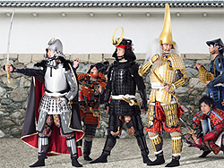 おもてなし武将隊が豊田に来る