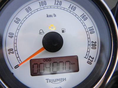 祝(*^^)v４０００km
