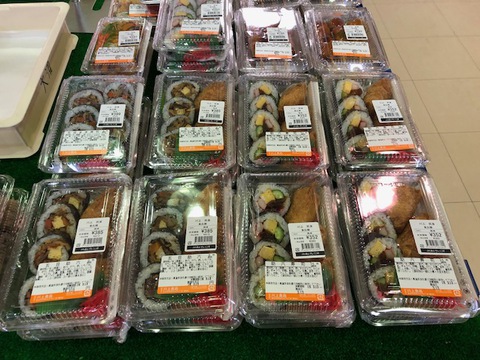 おかざき農遊館の川上食品のお寿司はいかが! おかざき農遊館の川上食品のお寿司はいかが!