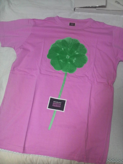 バラ色Tシャツが来た！