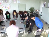 毎日行っている朝礼♪
