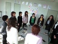 毎日行っている朝礼♪