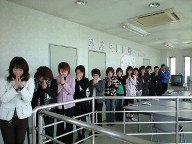 毎日行っている朝礼♪