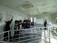 毎日行っている朝礼♪