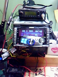 仕事場のラジオ