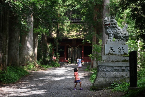 パワースポット戸隠神社へ。戸隠イースタンキャンプ場