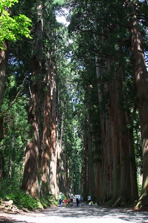 パワースポット戸隠神社へ。戸隠イースタンキャンプ場