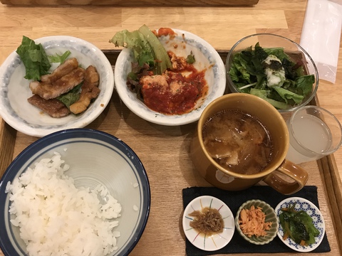 New ツクモ食堂（豊田T-FACE店）でランチ