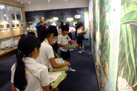 ホタル学校で環境教室！「常磐小学校」４年生が来校！
