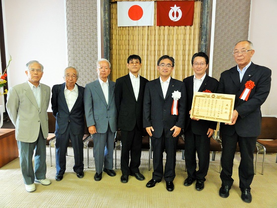 「きこりの会」が愛知県環境保全関係功労者表彰を受賞
