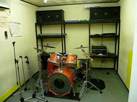 豊田市の練習スタジオ、通称「ジェントル」