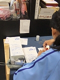 中学生の職場体験の生徒さんから手紙