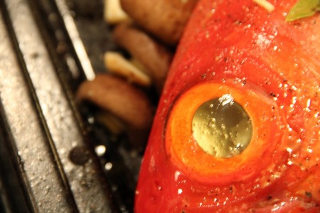 金目鯛のハーブ焼きでクリスマス