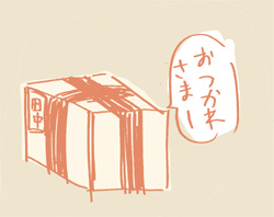忘れられたダンボールへ