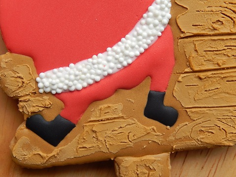 クリスマス×バースデー用アイシングクッキー