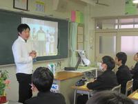 「働く人に学ぶ会」で中学生に伝えたこと
