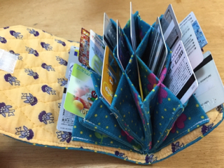 蛇腹カードケース ｍ ｓ Chikuchiku お裁縫とアウトドア大好き ブログ