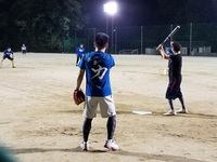 豊田商工会議所青年部のソフトボールチーム☆ブルーボンド（ブルボン）張り切ってます！ 2017/07/09 11:26:36