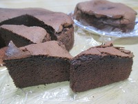 七夕には濃厚チョコレートケイク 2024/07/07 23:03:23