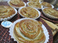 渦巻パンおいしく焼き上がりました 2024/07/22 21:16:36