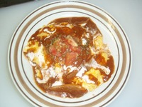 チャンプール風デミオムライス
