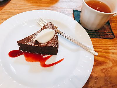 お茶と喫茶Dodoさんで美味しいケーキを食べました（豊田市）