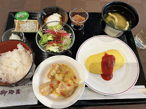 焼津旅行2日目　ホテルアンビア松風閣朝食からの浜松城へ