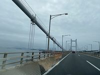 ７年ぶりの帰省①久しぶりの瀬戸大橋からの･･･