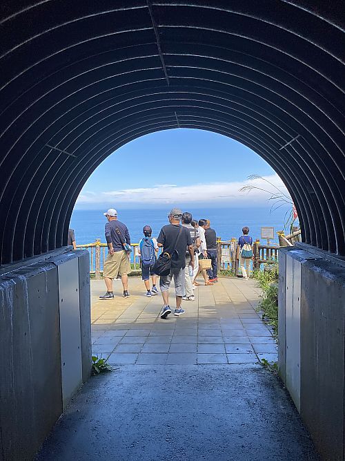 北海道旅行2023　2日目②積丹ブルー　鱗晃（りんこう）でウニ丼　　島武意海岸　積丹岬