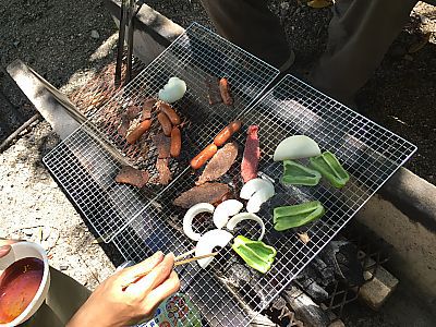 トリイ精肉店の肉美味し！昭和の森でBBQ　（豊田市）