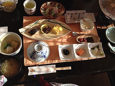 九州旅行　3日目①ゆふいん花由の朝食