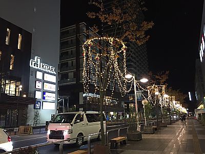 豊田市駅前のイルミネーションストーリー　KiTARA（キタラ）もいよいよオープン間近！