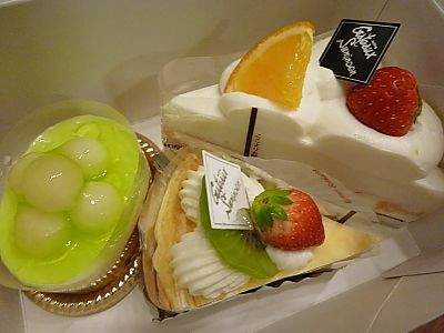 ガトースミノエンのケーキ（豊田市）